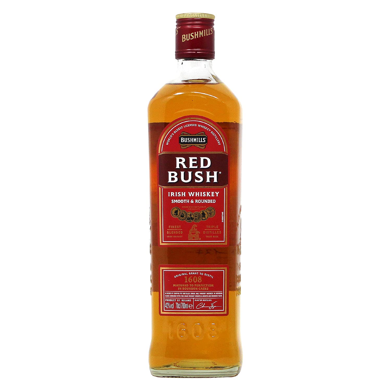 Amazon.co.jp: ブッシュミルズ レッドブッシュ 40度 700ml アイ Amazon.co.jp: ブッシュミルズ レッドブッシュ 40度 700ml アイ